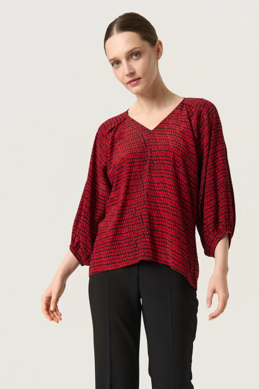 Soaked In Luxury SLAlize Bluse Outlet
