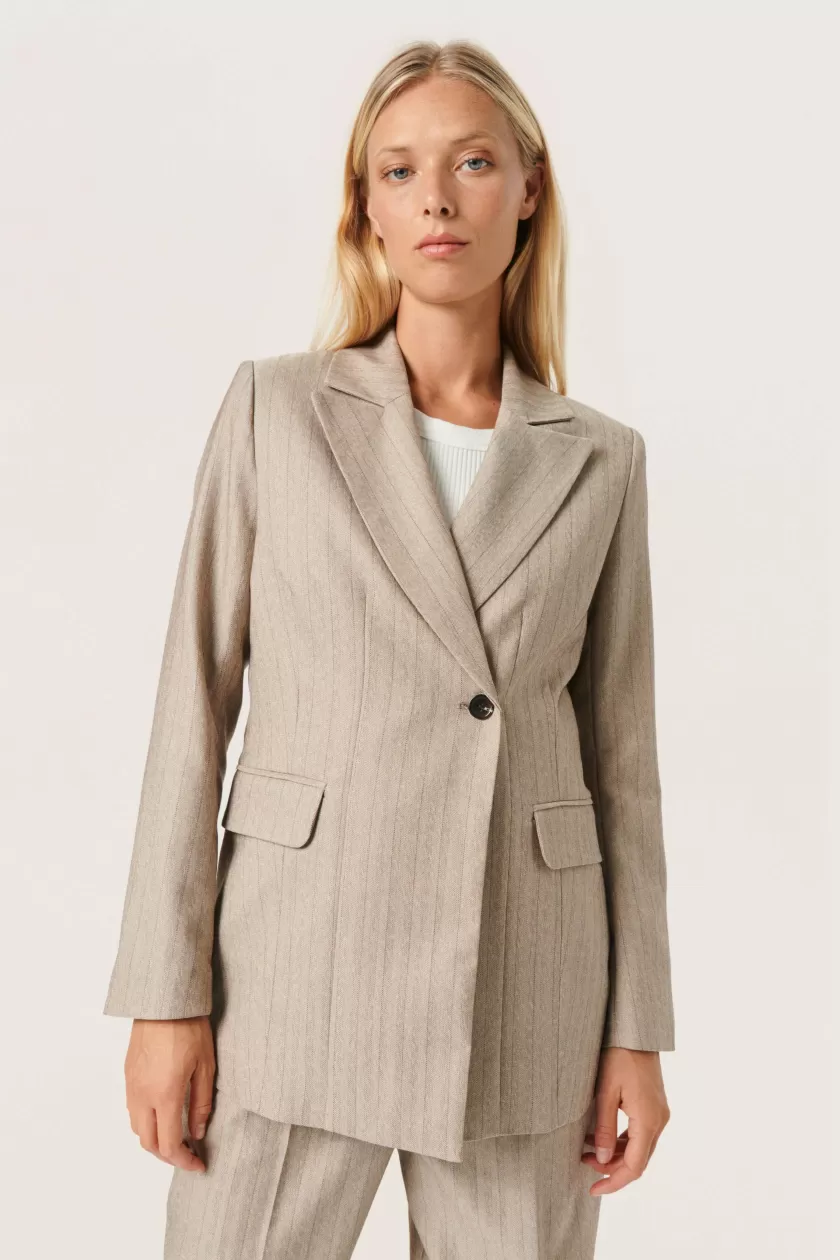 Soaked In Luxury SLCharvi Blazer Cheap