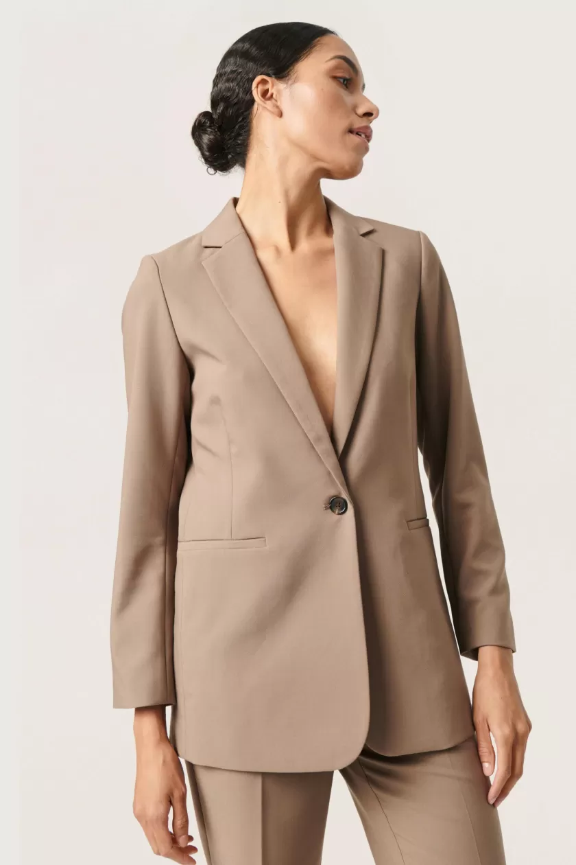 Soaked In Luxury SLCorinne Blazer Hot