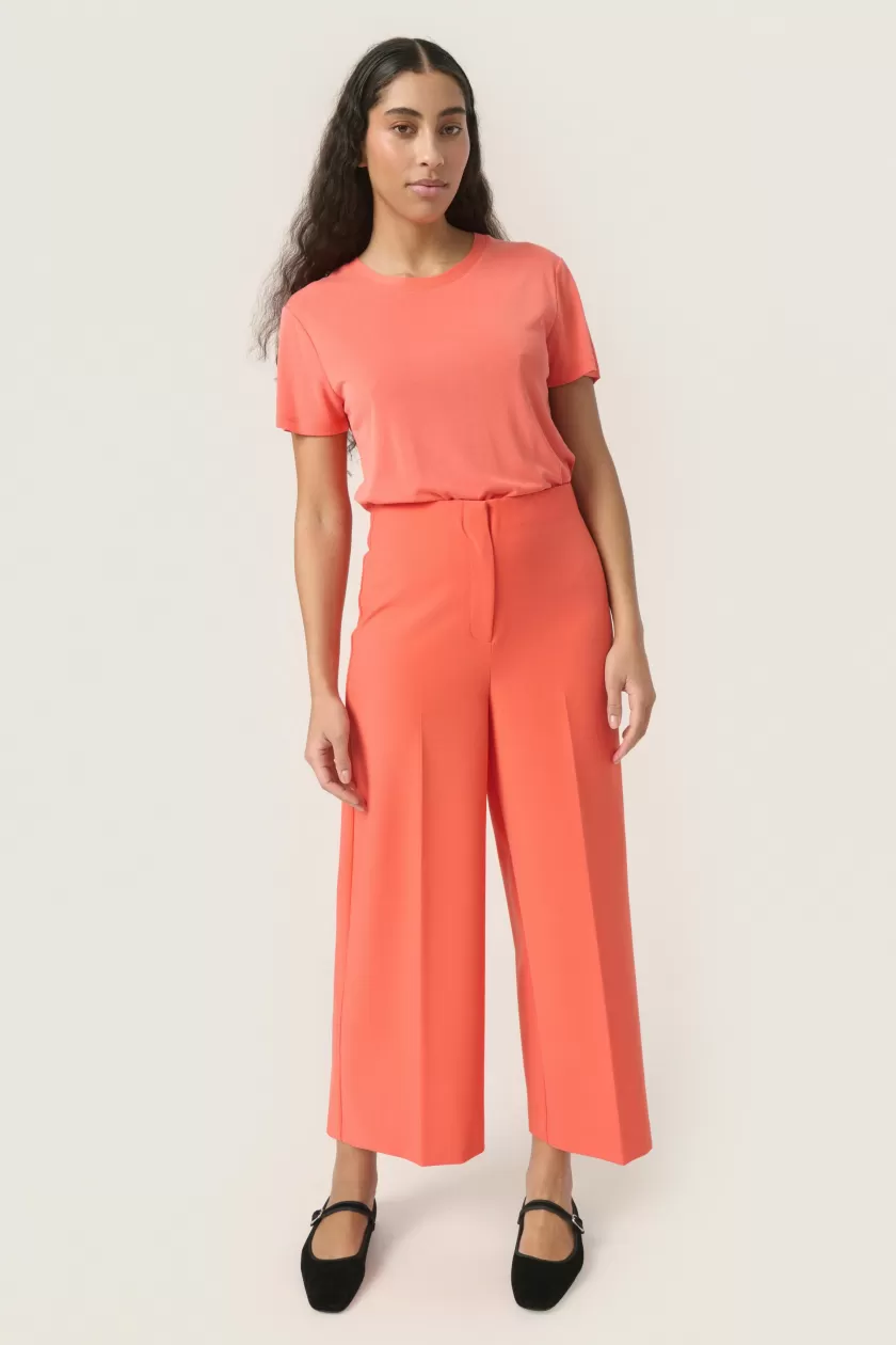Soaked In Luxury SLCorinne Cropped Bukser Sale