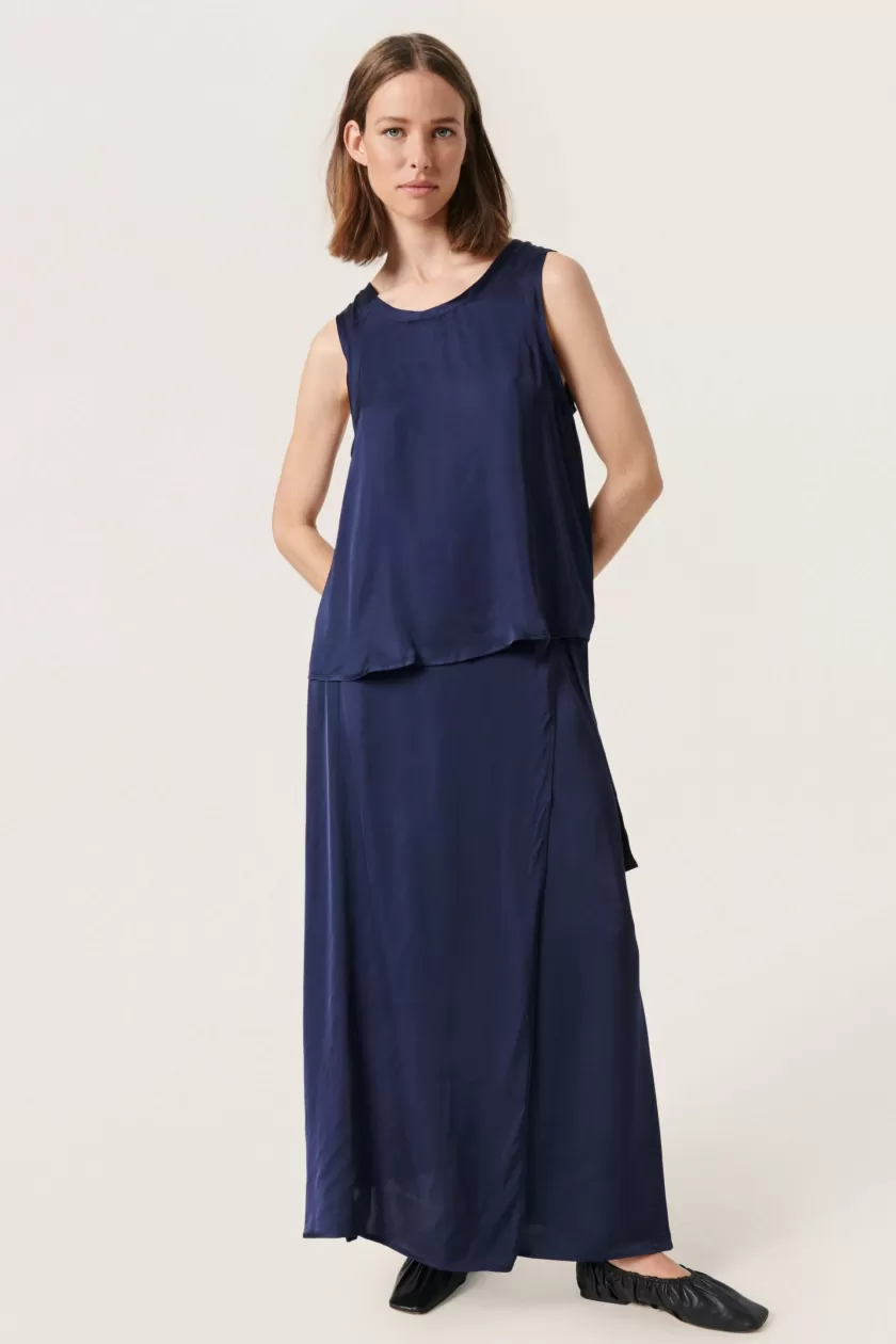 Soaked In Luxury SlEline Blus Outlet