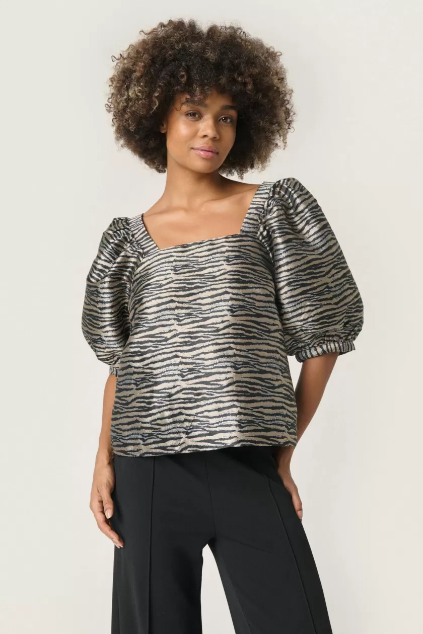 Soaked In Luxury SLElowen Bluse Flash Sale