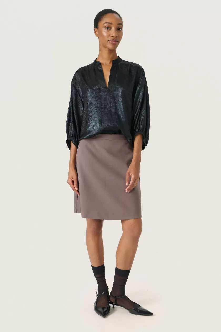 Soaked In Luxury SLElvie Bluse Cheap