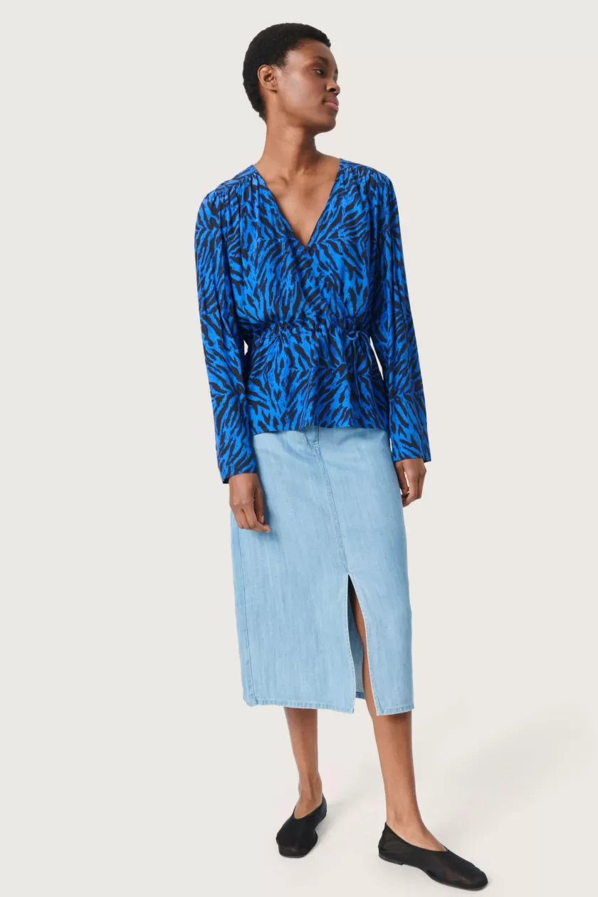Soaked In Luxury SLIna Bluse Outlet