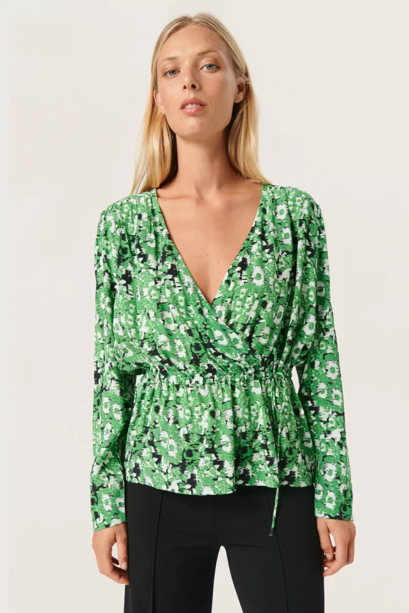 Soaked In Luxury SLIna Bluse Fashion
