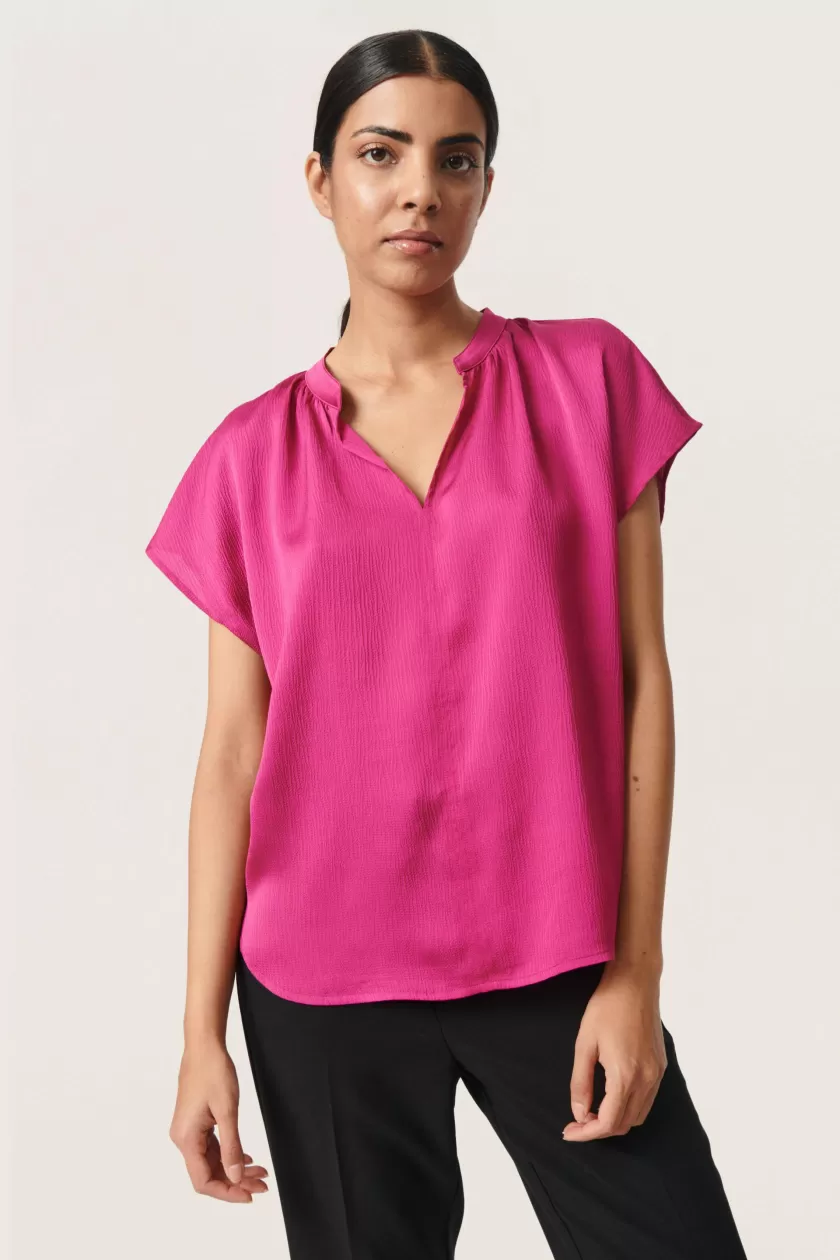 Soaked In Luxury SLIoana Bluse Sale