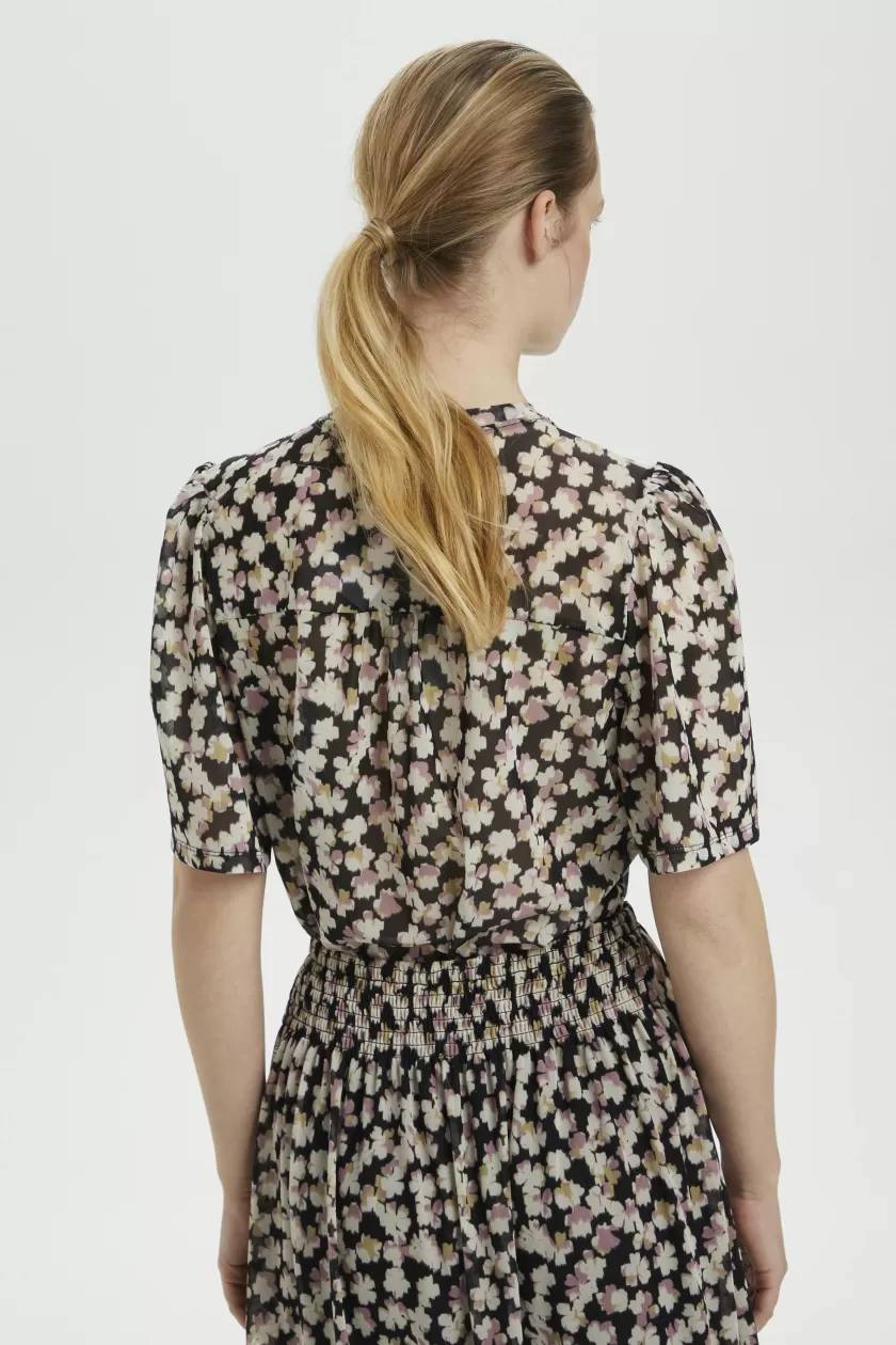 Soaked In Luxury SLLettice Top SS Best Sale