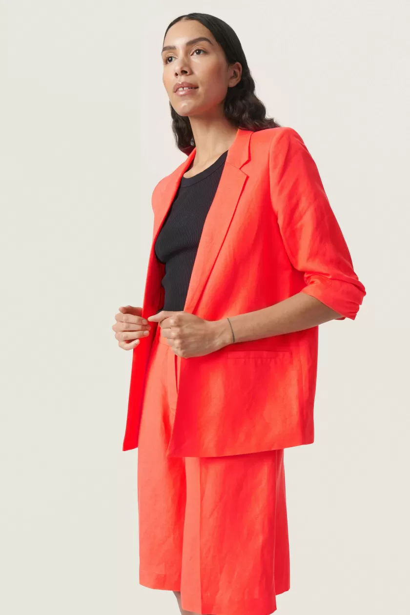 Soaked In Luxury SLMalia Blazer Discount