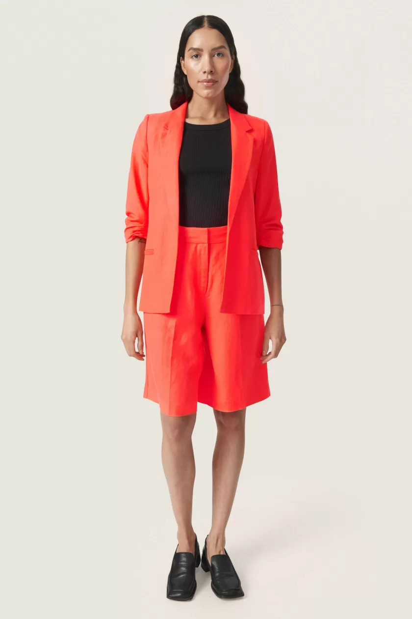 Soaked In Luxury SLMalia Blazer Discount