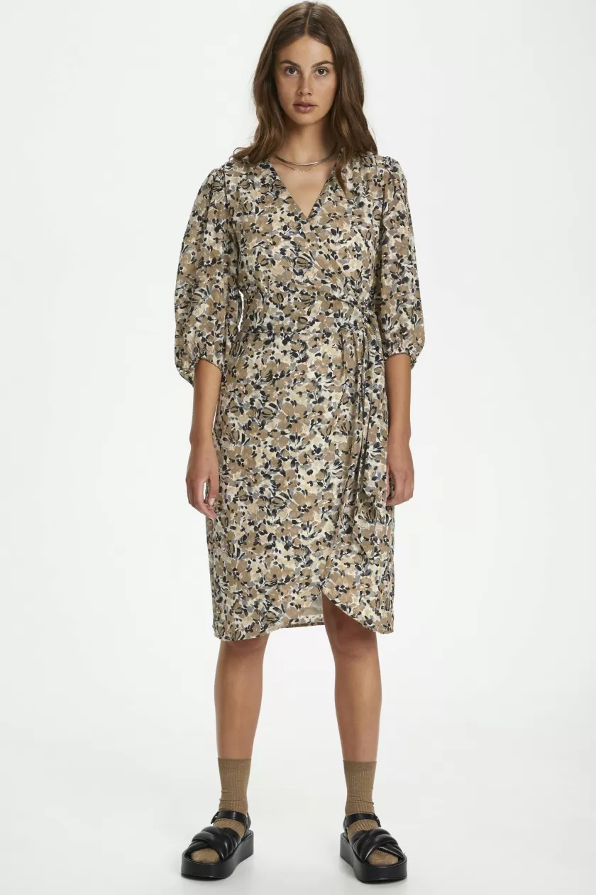 Soaked In Luxury SLMelrose Wrap Dress Best