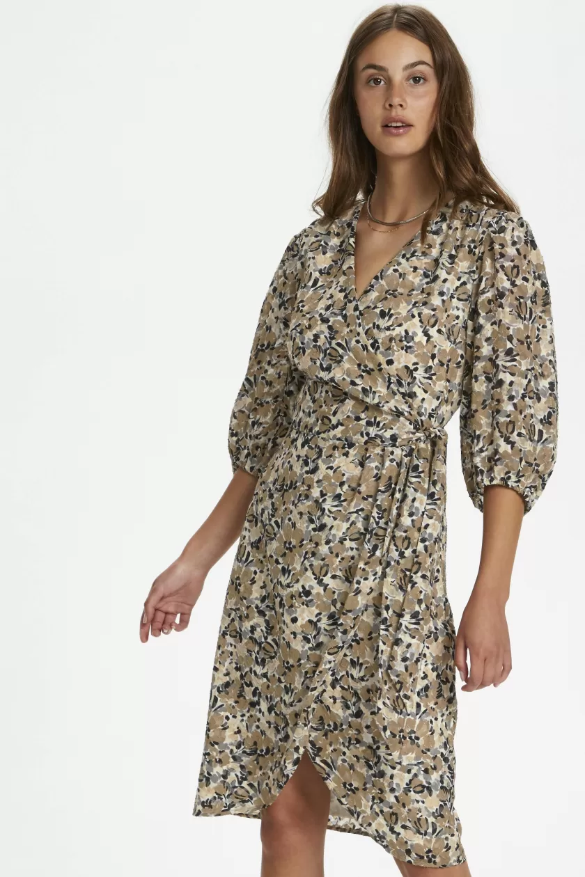 Soaked In Luxury SLMelrose Wrap Dress Best