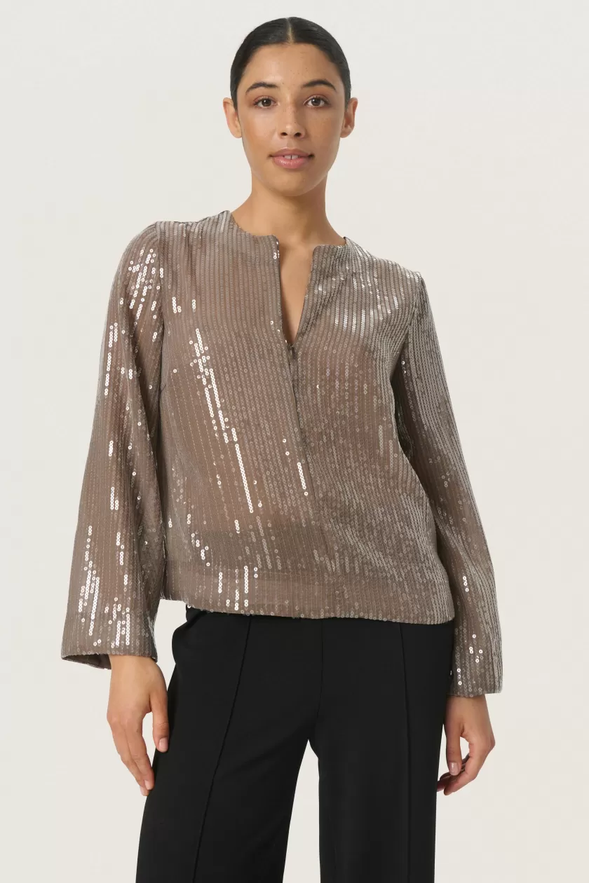 Soaked In Luxury SLNanina Bluse Best