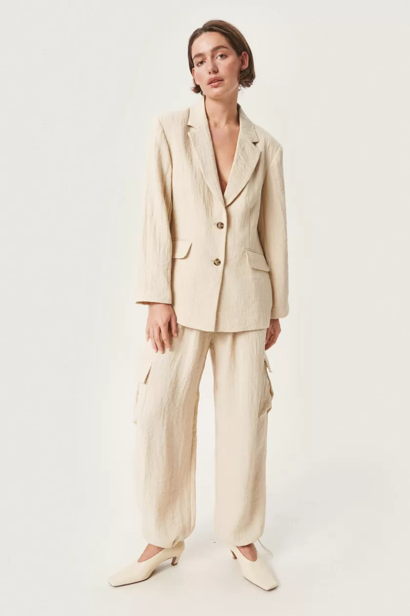 Soaked In Luxury SLPauline Blazer CastleWall Best Sale
