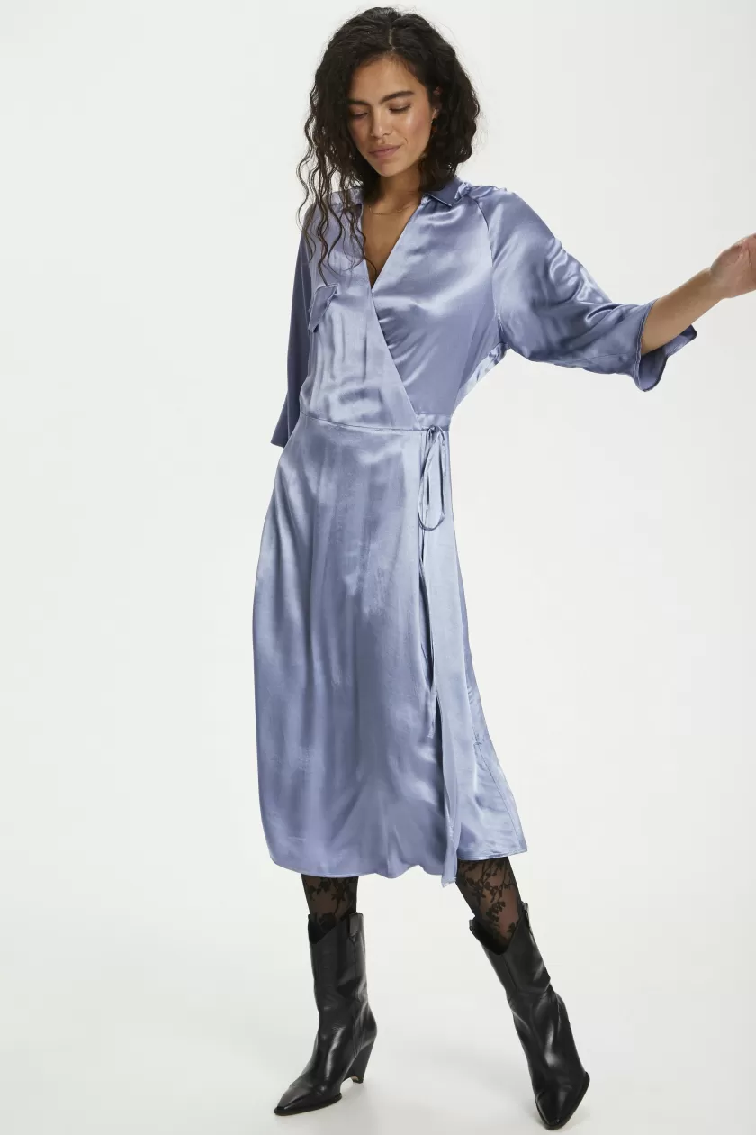 Soaked In Luxury SLRozela Wrap Klänning Cheap