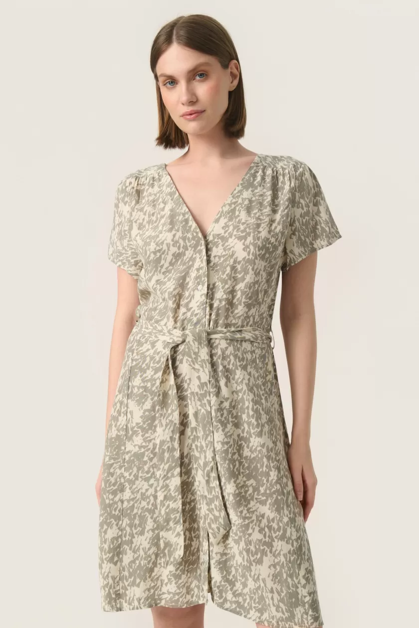 Soaked In Luxury SLSylvia Kjole Flash Sale