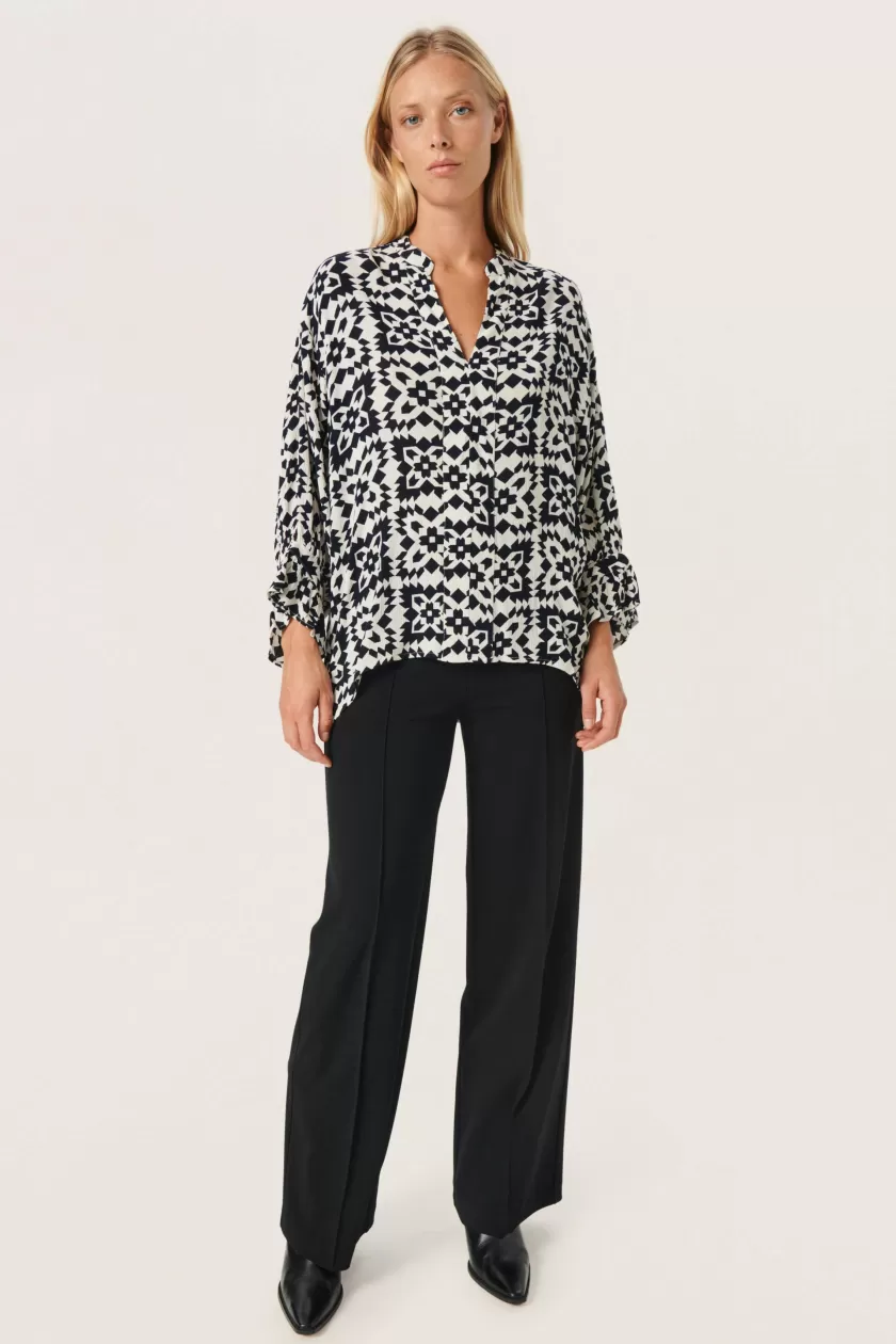 Soaked In Luxury SLZaya Bluse Outlet