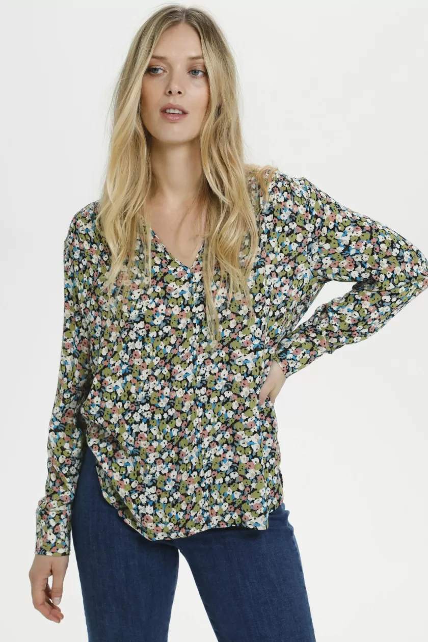Soaked In Luxury SLZaya Bluse Best Sale