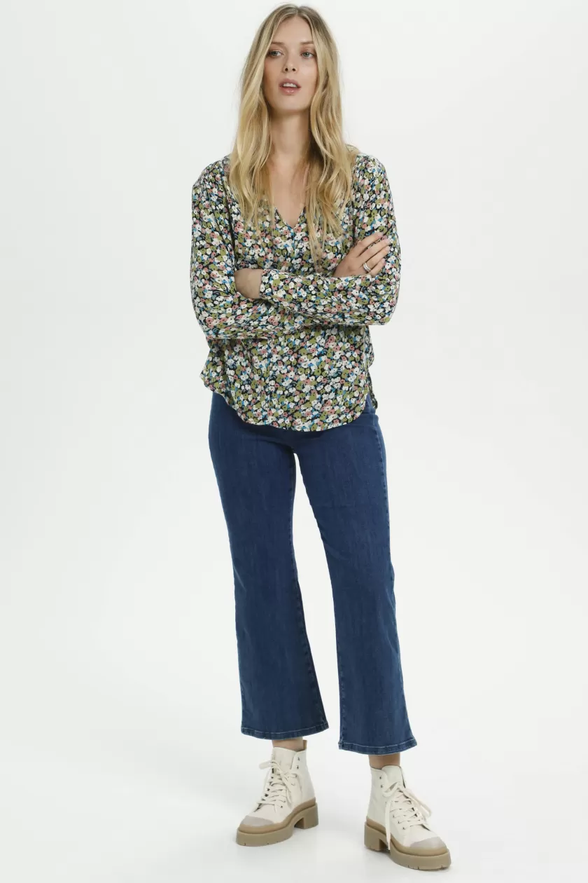 Soaked In Luxury SLZaya Bluse Best Sale